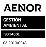 Certificado AENOR de gestión ambiental