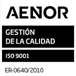 Certificado AENOR de gestión de calidad