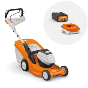 Cortacésped RMA 448 PV, con batería y cargador