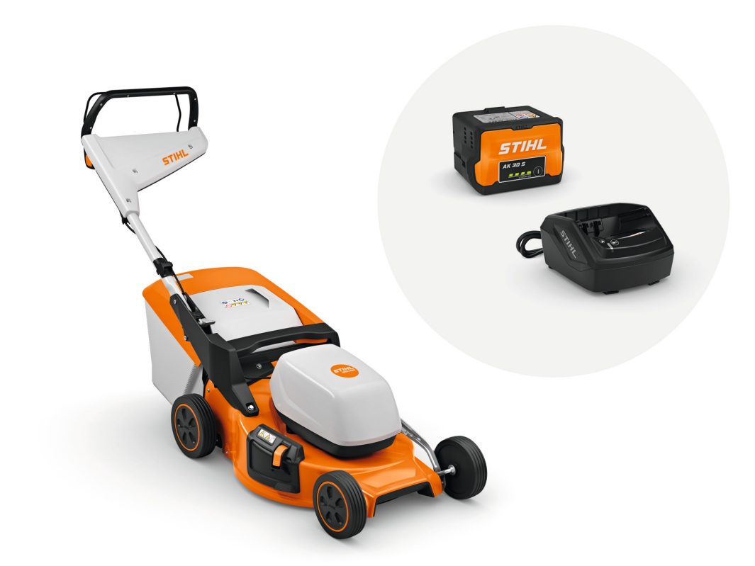 Cortacésped RMA 253 con batería y cargador 1 Cortacésped RMA 253 con batería y cargador
