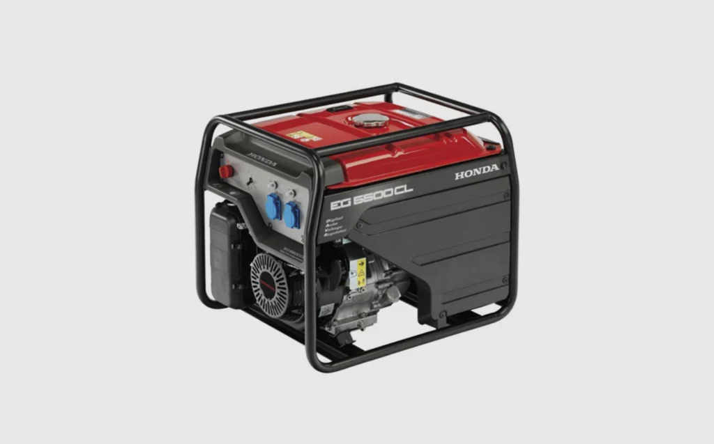 Los mejores generadores eléctricos Honda calidad precio 3 Generadores Honda EG 5500 CL